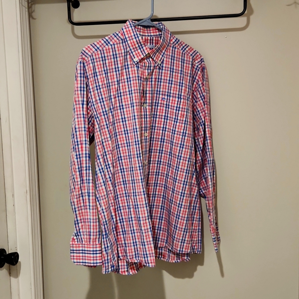 Southern Tide Button Down Plaid
